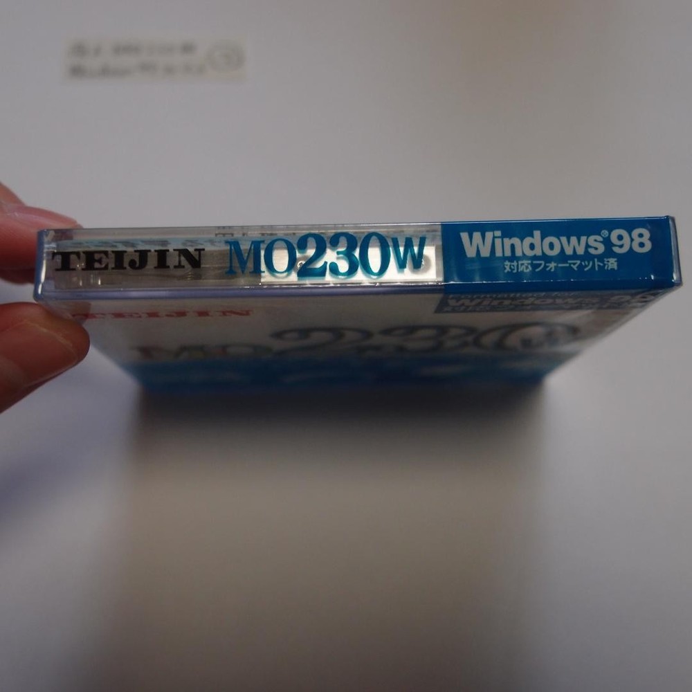 Teijin MO 230W 230MB Magneto-Optical Disk Windows 98 Format Unopened