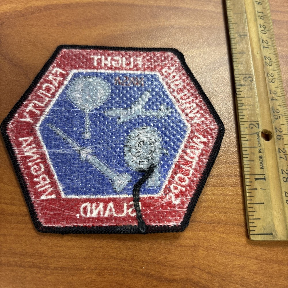 🚀🇺🇸 NASA Wallops Island VA 40th Anniversary Patch Flight Facility