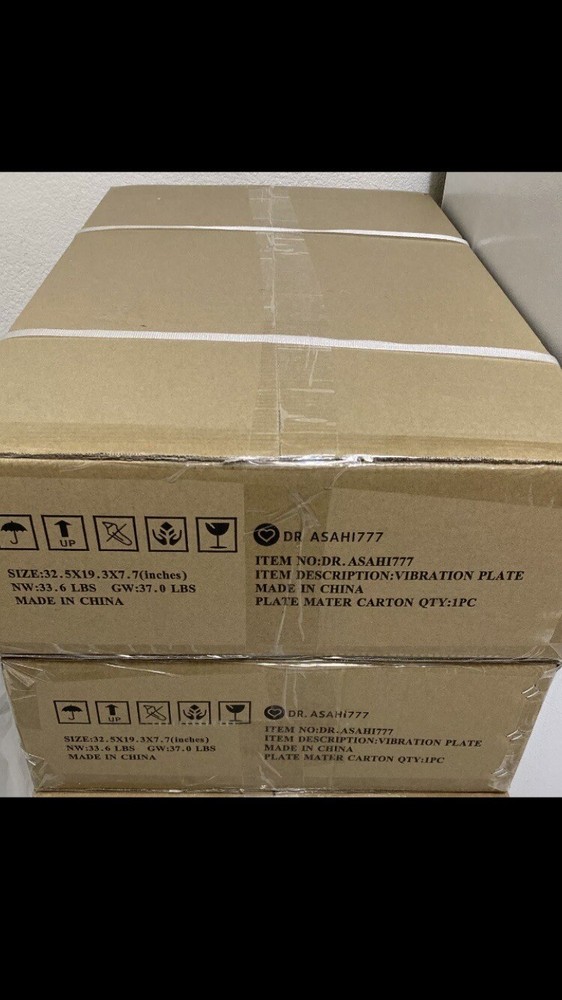 New Dr. Asahi Whole Body Vibration Plate Exercise Machine