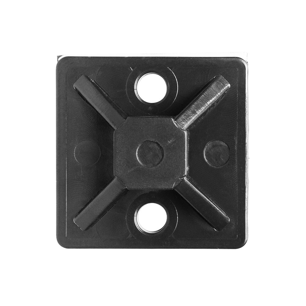 SKY321148B Skywalker Mounting Base for Cable Runs (Black, 100 Pack)