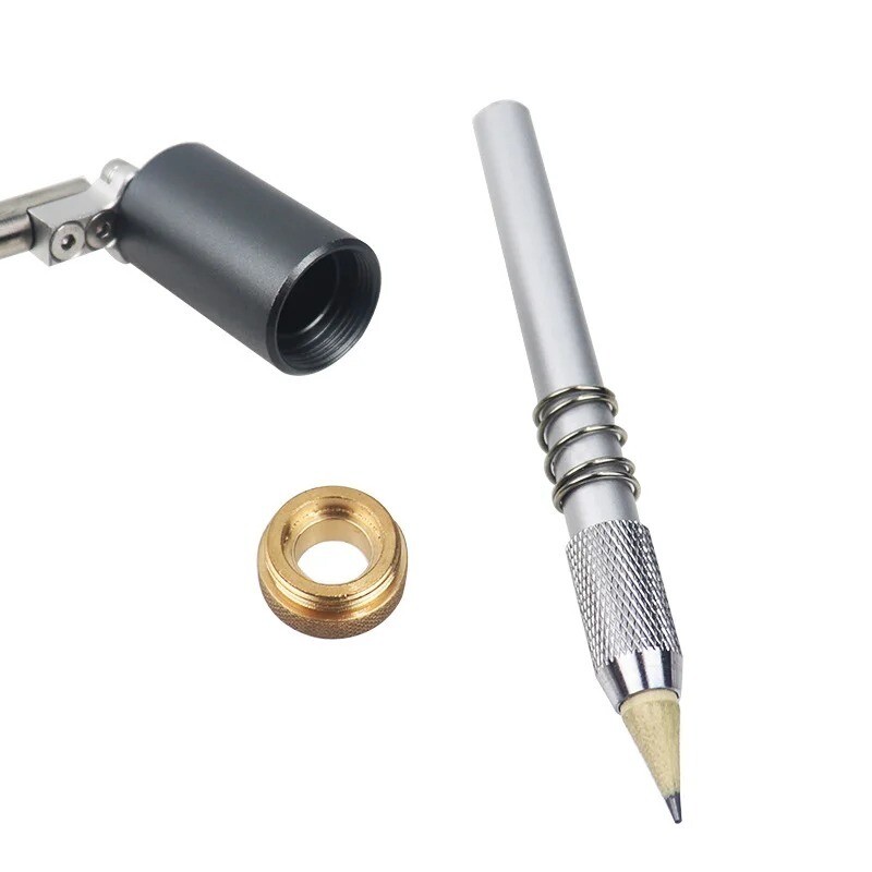 Woodworking Scriber High Precision 2 in 1 Arc Line Drawer Multifunctional Tool