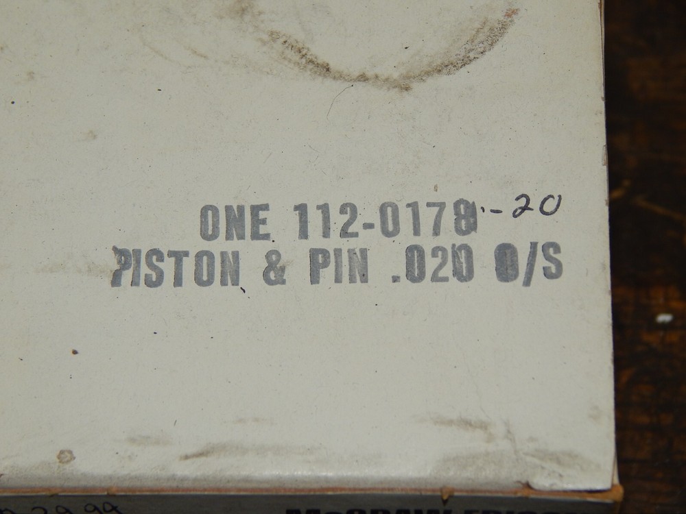 Onan Piston & Pin 112-0178 .020