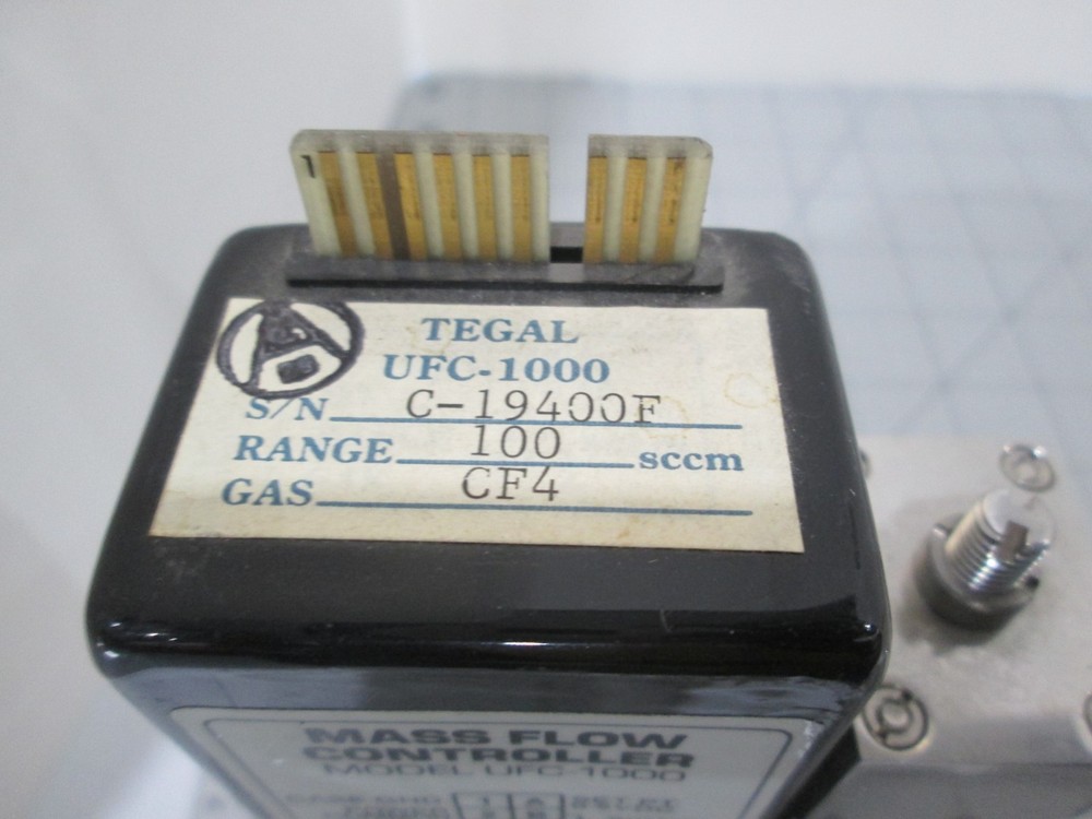 Unit, UFC-1000, Mass Flow Controller, CF4, 100 SCCM, Used