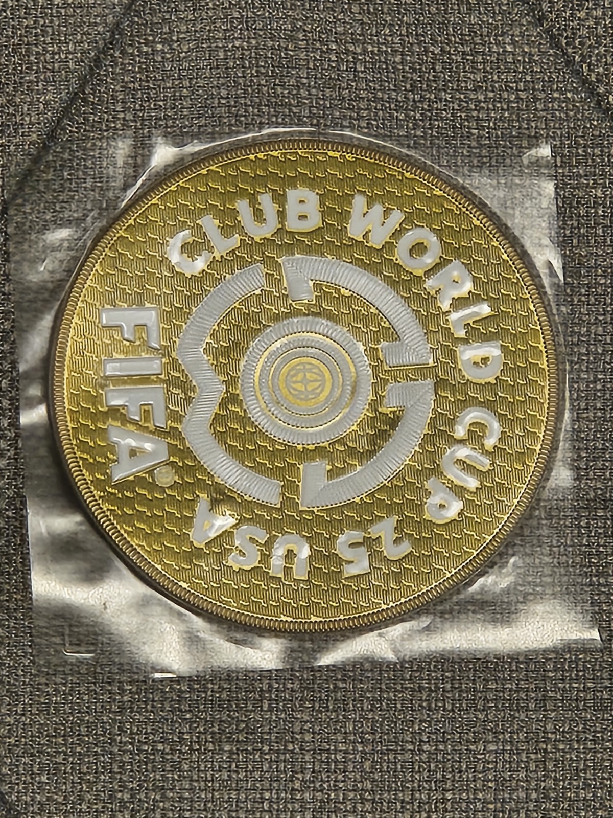 CLUB WORLD CUP 25 TOURNAMENT JERSEY PATCH BADGE- ANY TEAM - ANY PLAYER #39
