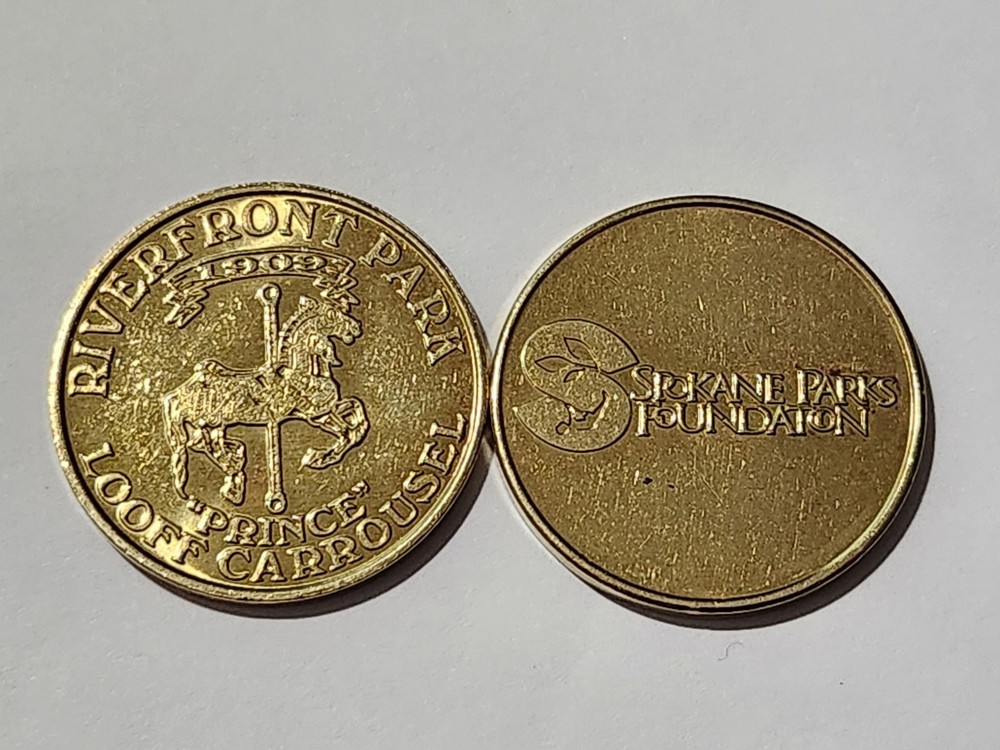 Riverfront Park, Looff Carrousel Token - "Prince" - Spokane, WA.