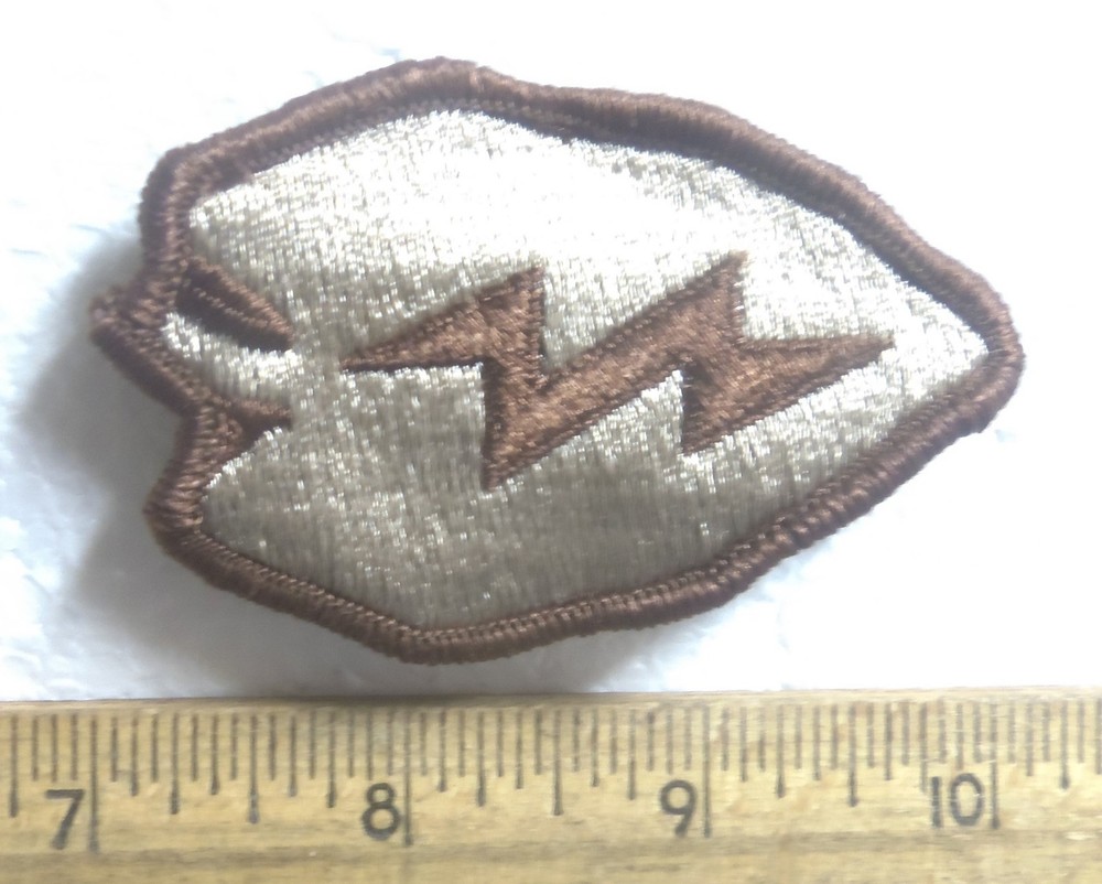 U.S. Army – 25th Infantry Division Desert Tan Embroidered Patch