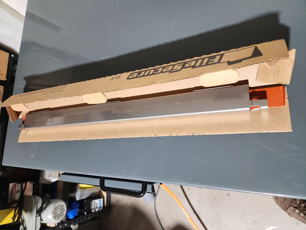 Medeco High Security Lock File Secure 21.5” Chrome