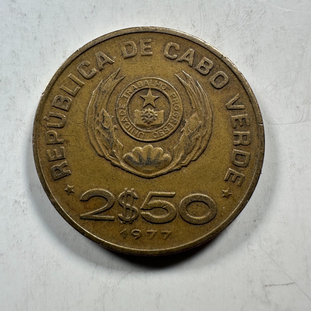CAPE VERDE 2,5 ESCUDOS 1977