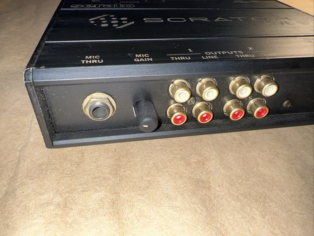 Rane Serato Scratch Live DJ Audio Interface No Power Cord Untested