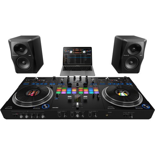 Pioneer DJ DDJ-REV7 Controller + Lightweight Backpack ProX XB-DJBPL