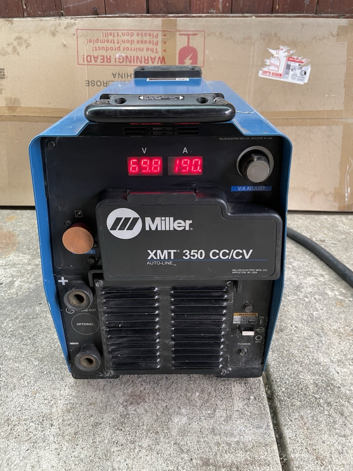Miller XMT 350 CC/CV Multiprocess Welder