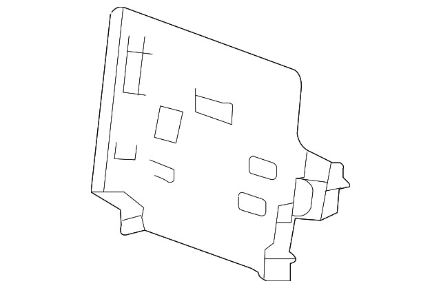 Genuine Parking Aid System and Object Detection Control Module Bracket 25793683