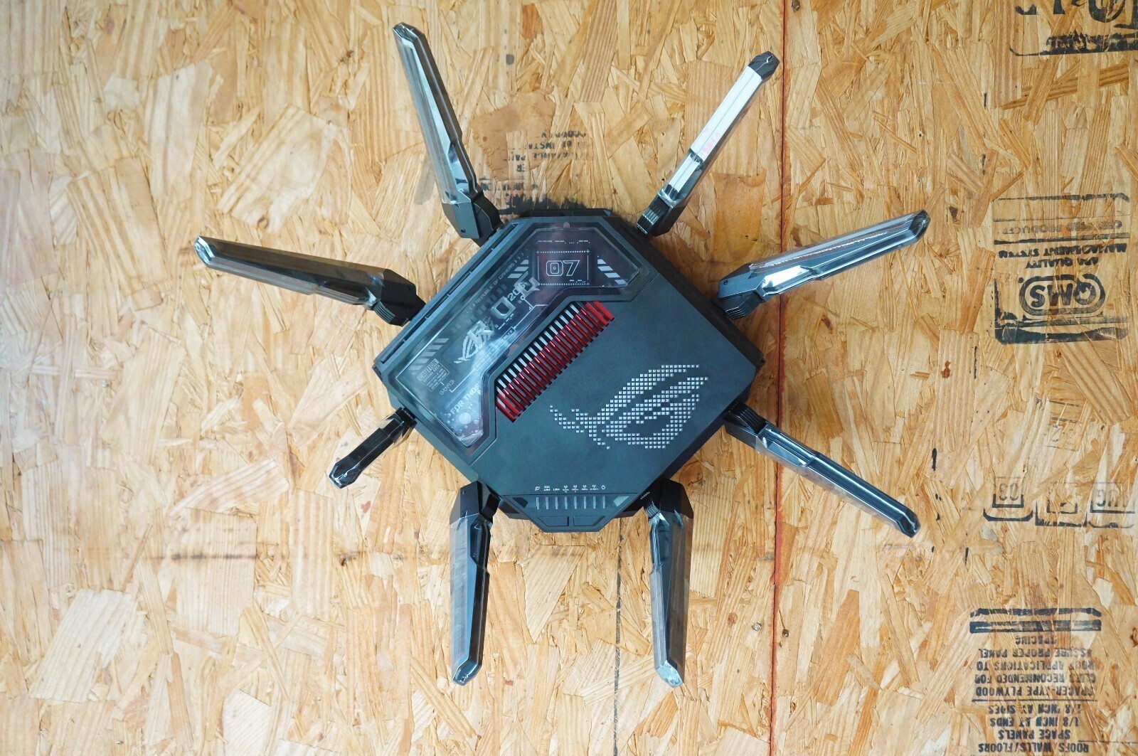 Ceiling Mount Wall Holder Bracket for Asus GT-BE98 PRO RT-BE96U RAPTURE Push-Fit