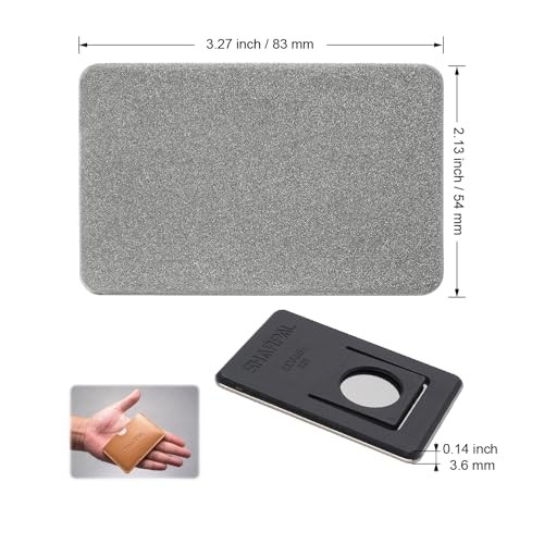 116N Pocket Diamond Sharpening Card, 3-Pack: Coarse/Fine/Extra Fine