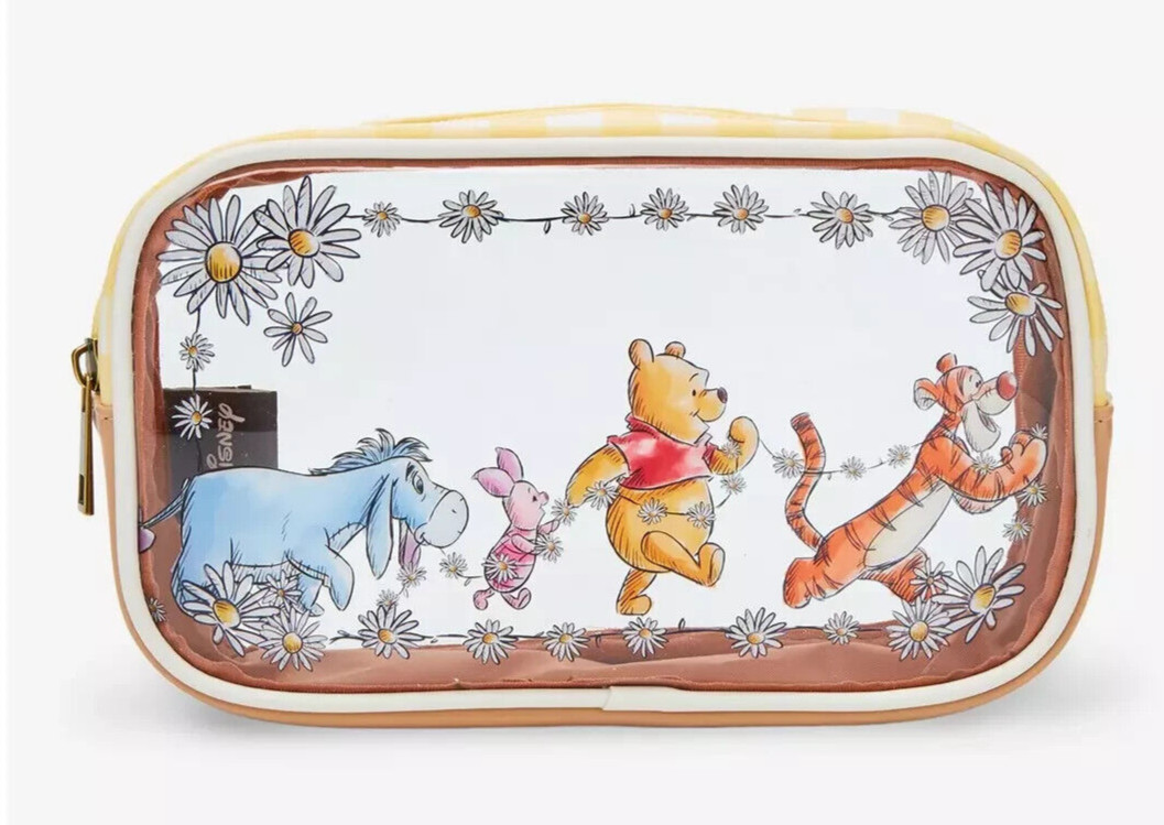 Disney Winnie the Pooh Daisy Cosmetic Bag Set - NEW with Tags