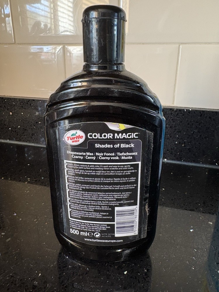 COLOR MAGIC BLACK 500ML _ turtle wax