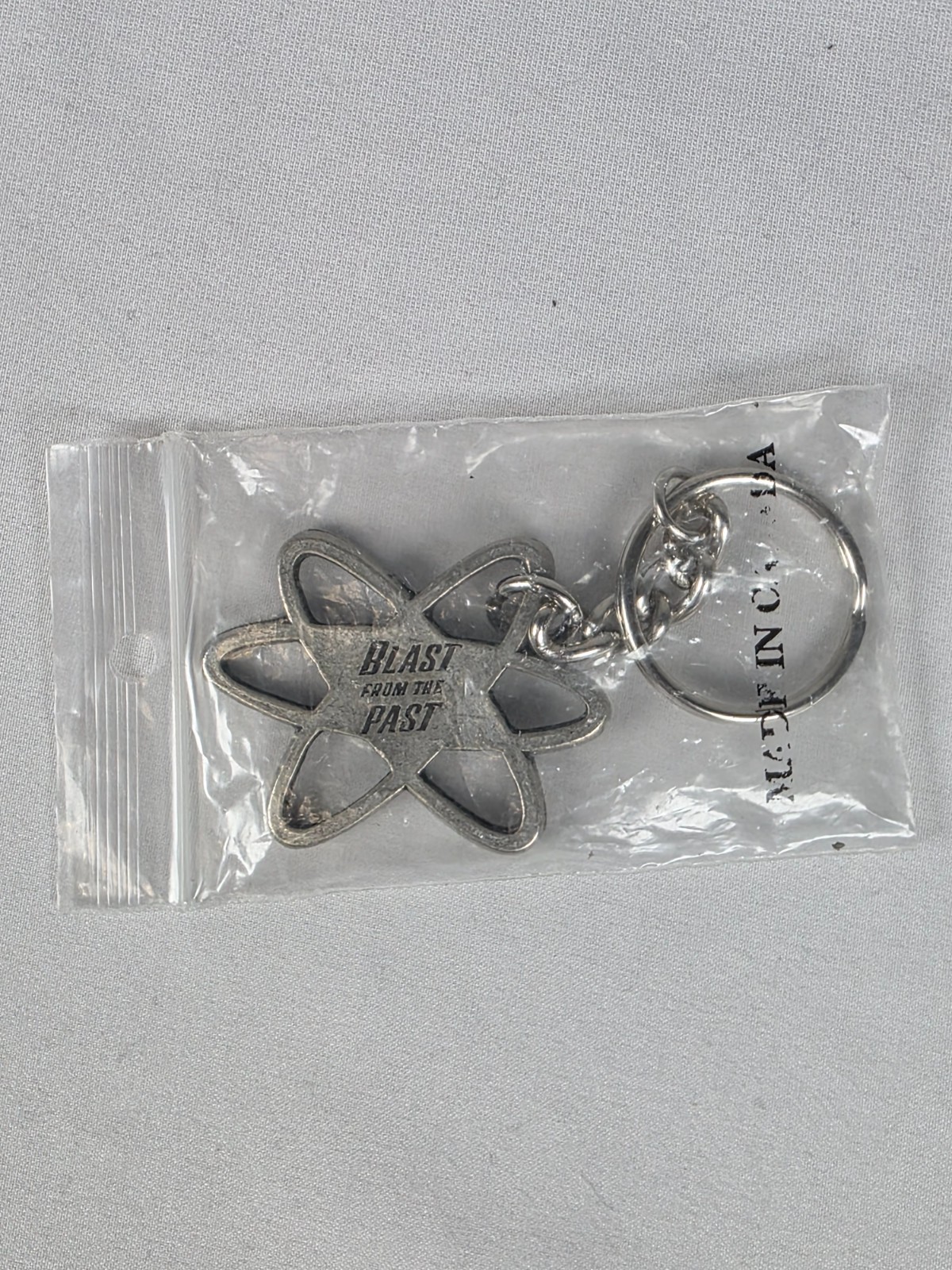 Blast From The Past Vintage Movie Promo Keychain - 1999 New Fraser Silverstone