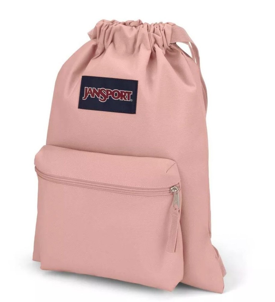 JanSport Drawstring Bag - Misty Rose