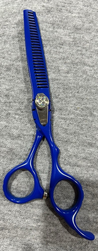 Professional Thinning Shears 6 Inch with Extremely Sharp Blades, BLUE