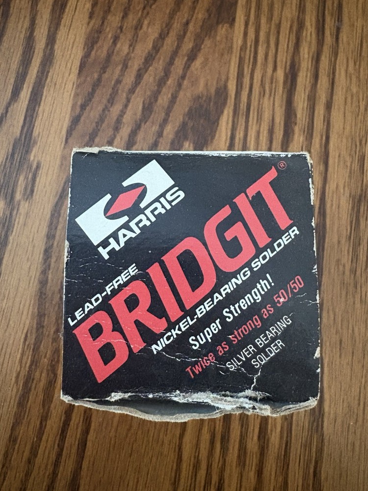 Harris Bridgit Lead-Free Solder 1/8"/1lb Spool