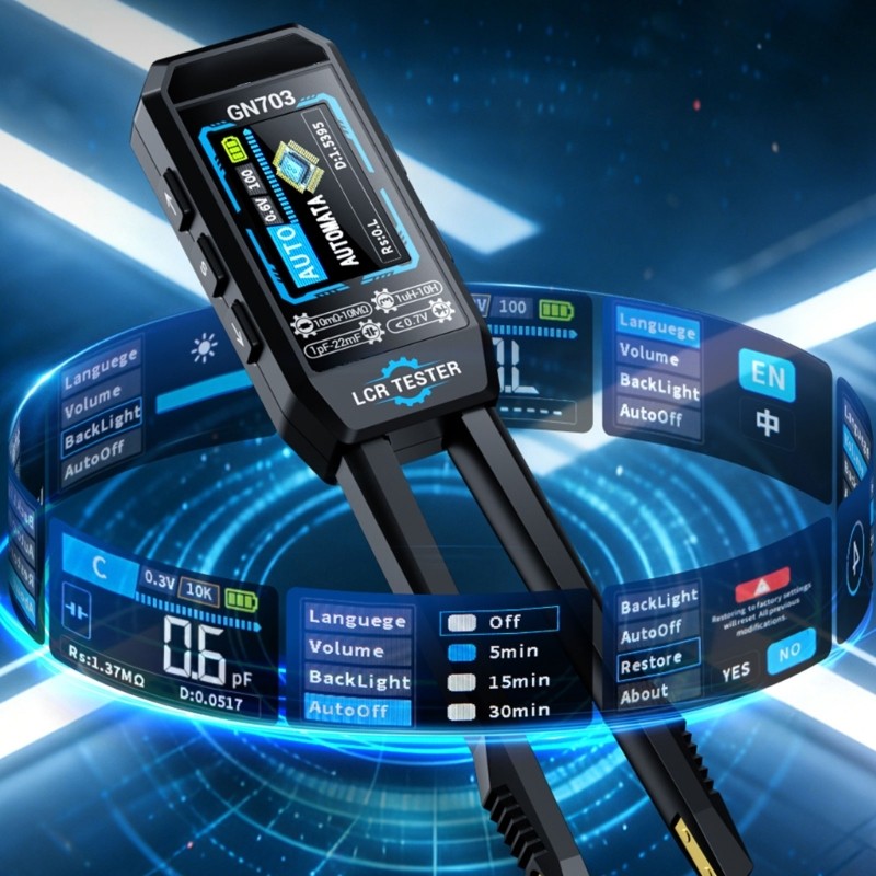 Advanced Tweezer Meter with Multiple Setting & User Friendly Interfaces