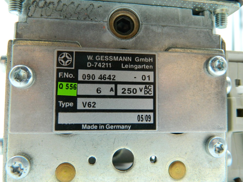 GESSMANN V 62 V62 Multi-Axis Controller 0904642 Composite Drive Joystick