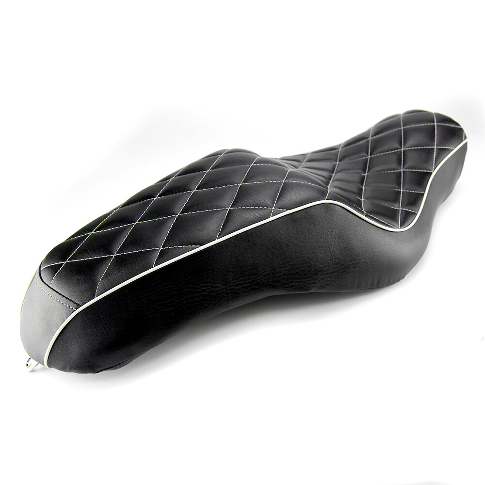 Motorcycle Driver Passenger Two Up Seat For Harley Iron 1200 883 48 Sportster XL