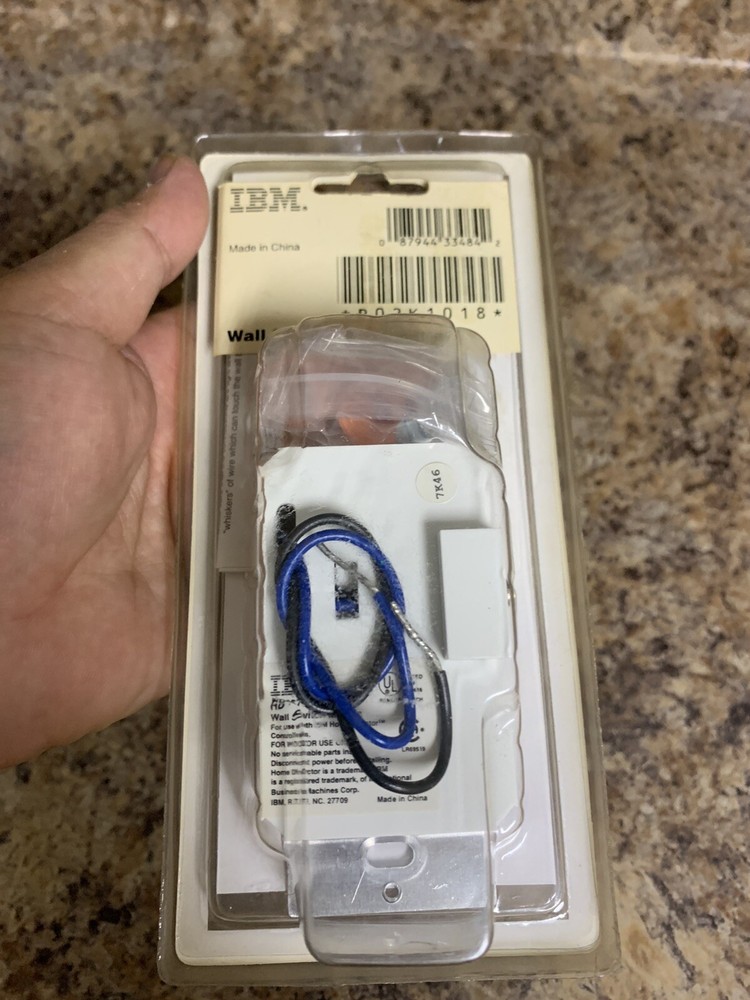 IBM Wall Switch Module Factory New In Box Model HDWS2-1