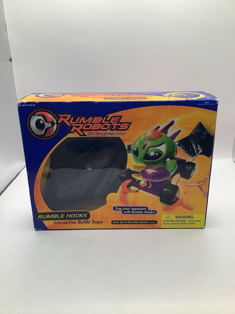 Rumble Robots 2 Rumble Hooks Interactive Battle Traps 2001 Trendmaster New