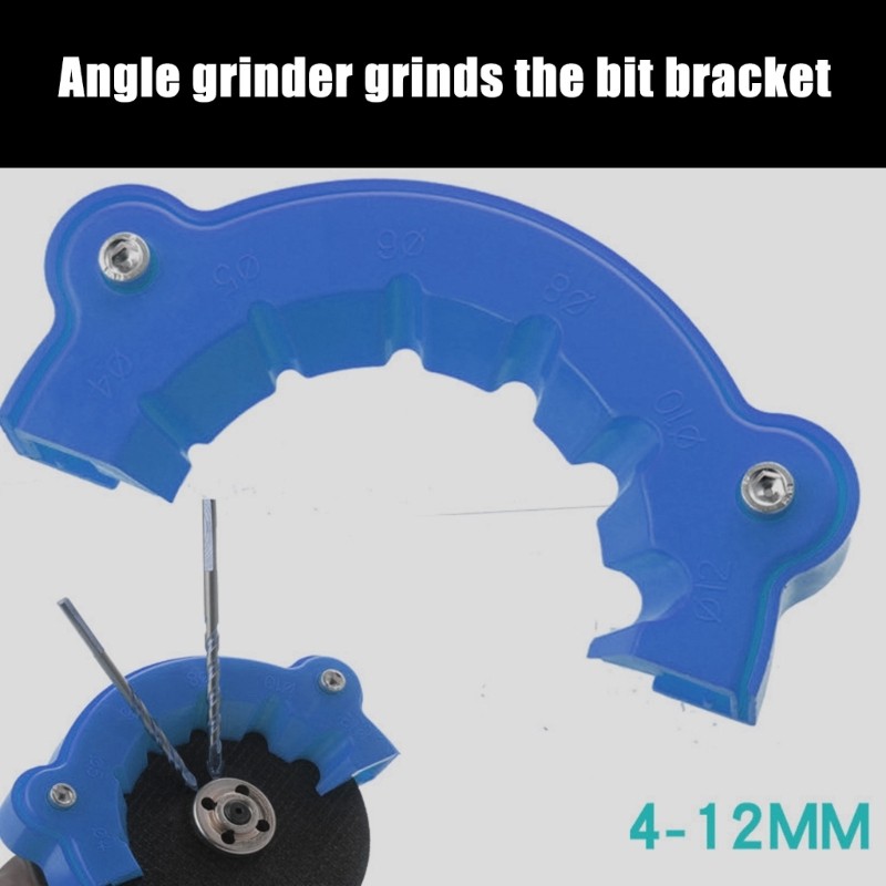 Comfortable Grip Blue Drill Assistant Drill Bit Grinder For Renovation Projects
