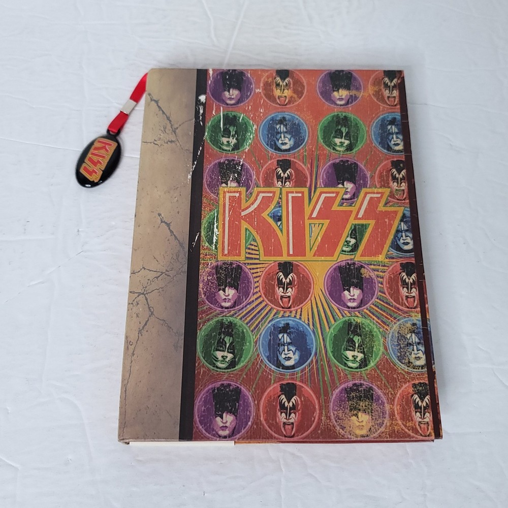 KISS Sonic Boom 160 Page (80 Sheets) Journal 5.7"x8” Bookmark 2010 Official Exc