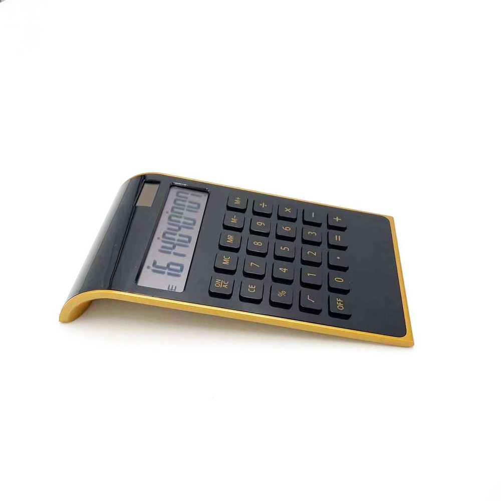 Solar Gold Standard Function Desktop LCD 10-Digit Calculator for Office, Home...