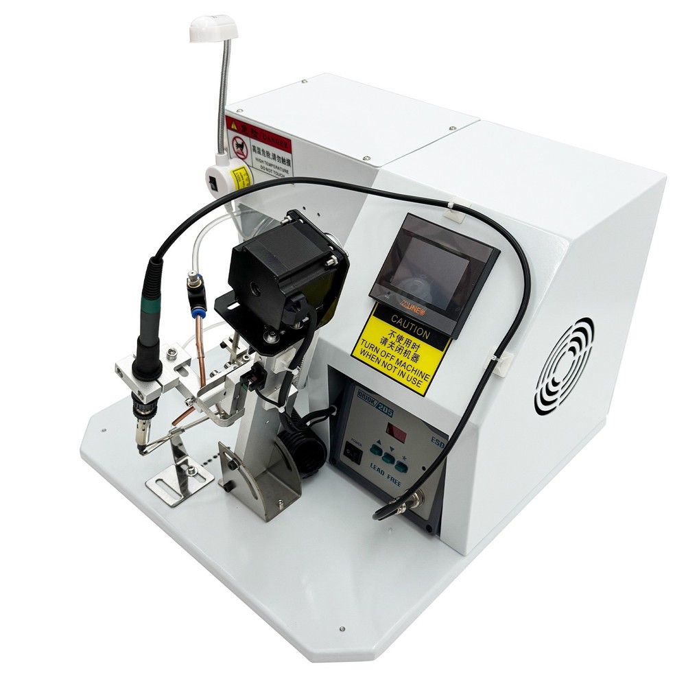 110V Semi-Automatic Foot Pedal Soldering Machine 160W with Precise Temp Control