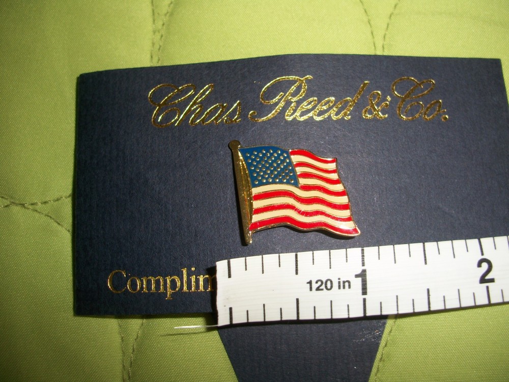NWOT Chas Reed & Co Complementary Lapel & Tie Pin
