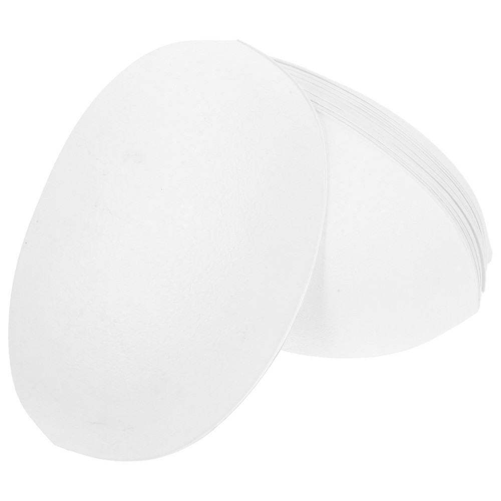 50Pcs Baseball Caps Inserts Shapers -White Paper Card Hat Inner Support - Cap