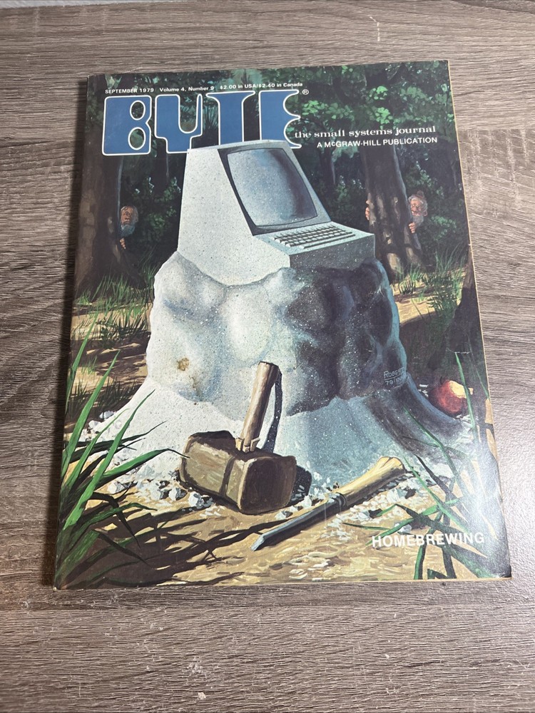 1979 Byte Magazine Lot 13 ISSUES (Complete) Genealogy, Lisp, Numerical Analysis