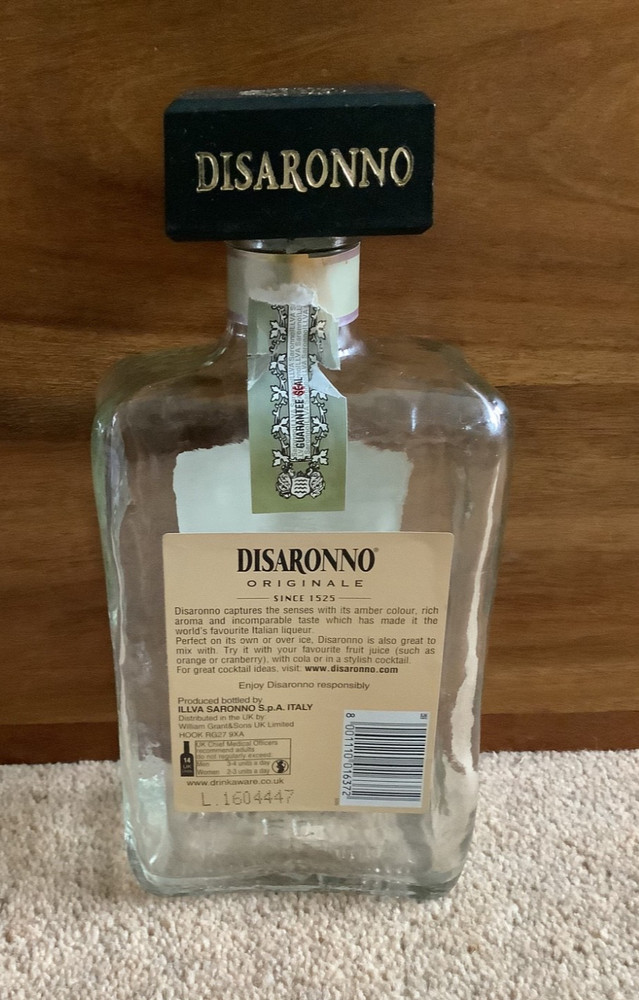 Disaronno Originale Empty Bottle 500ml