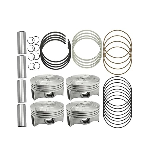 STD Engine Piston & Piston Snap Rings & Piston Pin Set Fits for Chevy Sonic