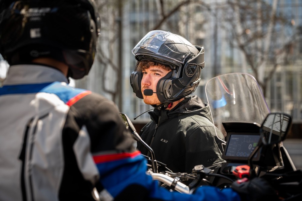 LS2 FF811 Intercom Bluetooth Spectrum Universal Motorcycle fits LS2 Vector II