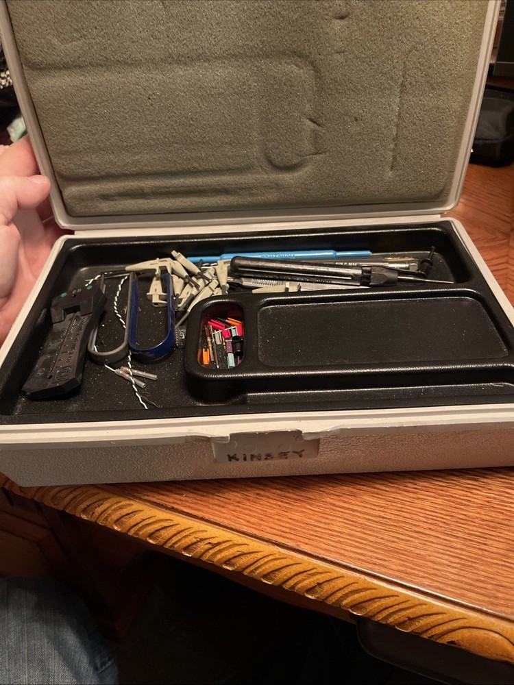 Electronics Toolbox With Tools, Various Tools, Various Testing Equipment See Pic