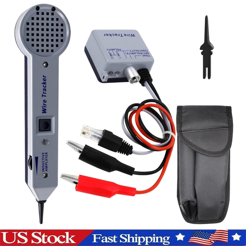 High Accuracy Wire Tracer Circuit Tester Kit (200EP) for Network Cables