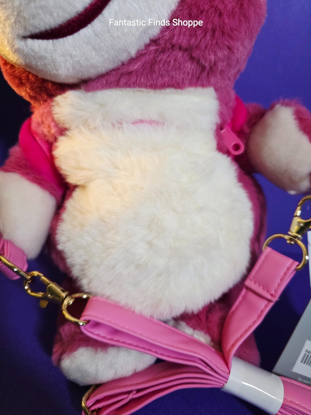 Disney Toy Story Lotso Plush Strawberry Character Essential Bag NWT