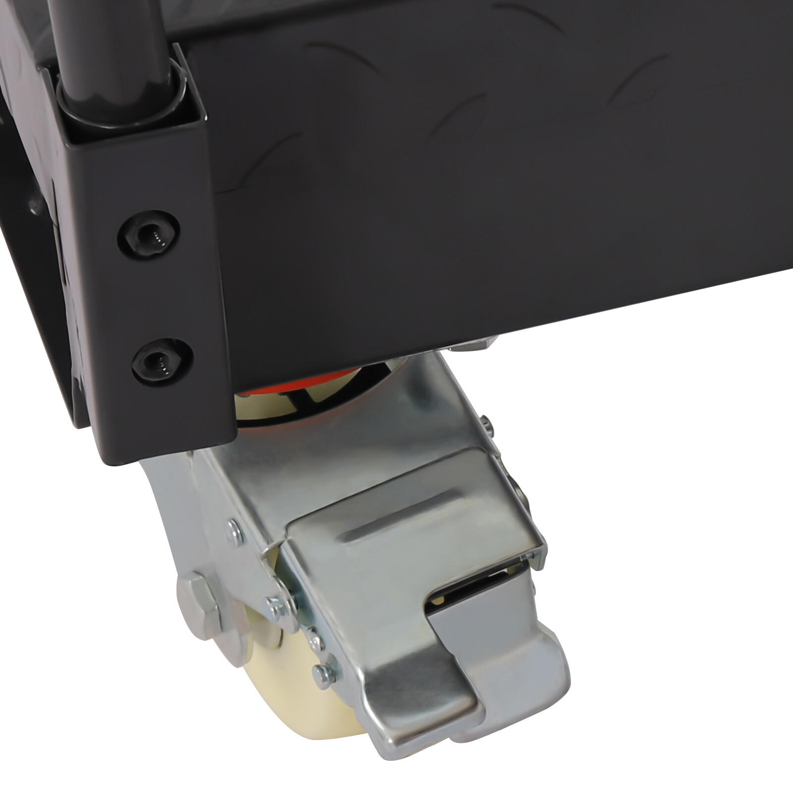 Heavy-Duty 64.6"x15.7" Steel Dolly U-Boat Utility Push Cart Platform Hand Truck