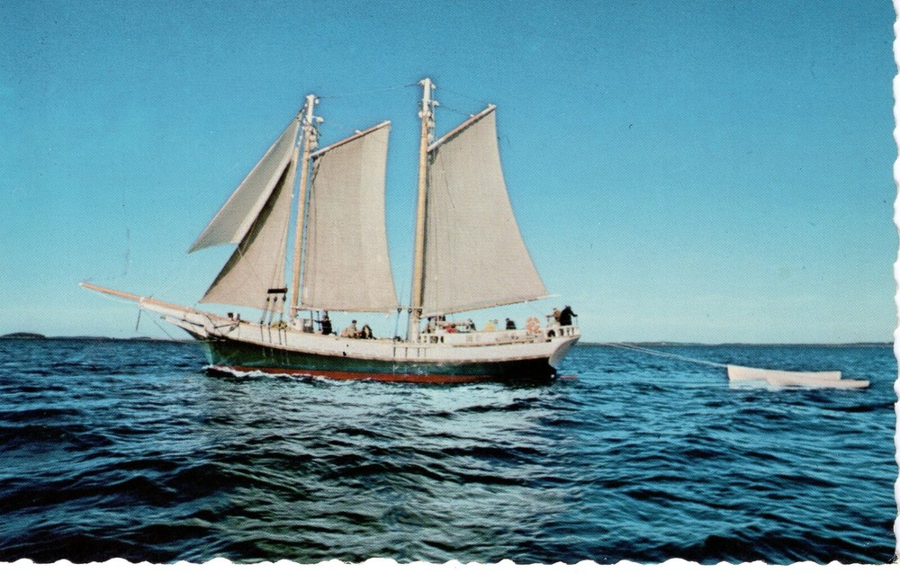 THE SCHOONER RACHAEL & EBENEZER - PC5129