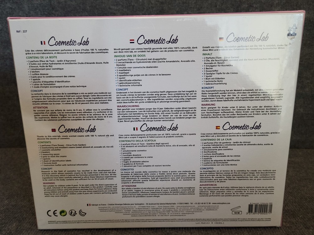 SentoSphere COSMETIC LAB Kit