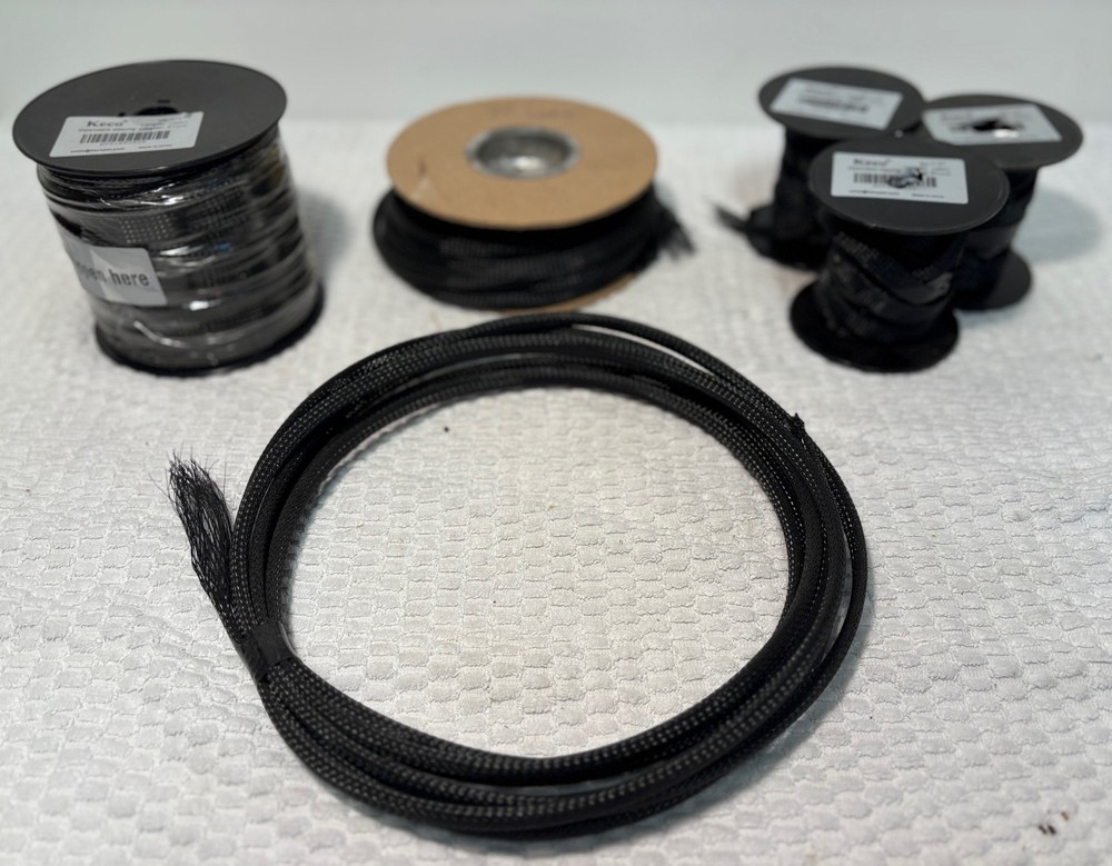 Assorted Expandable Cable Sleeving-Open Box