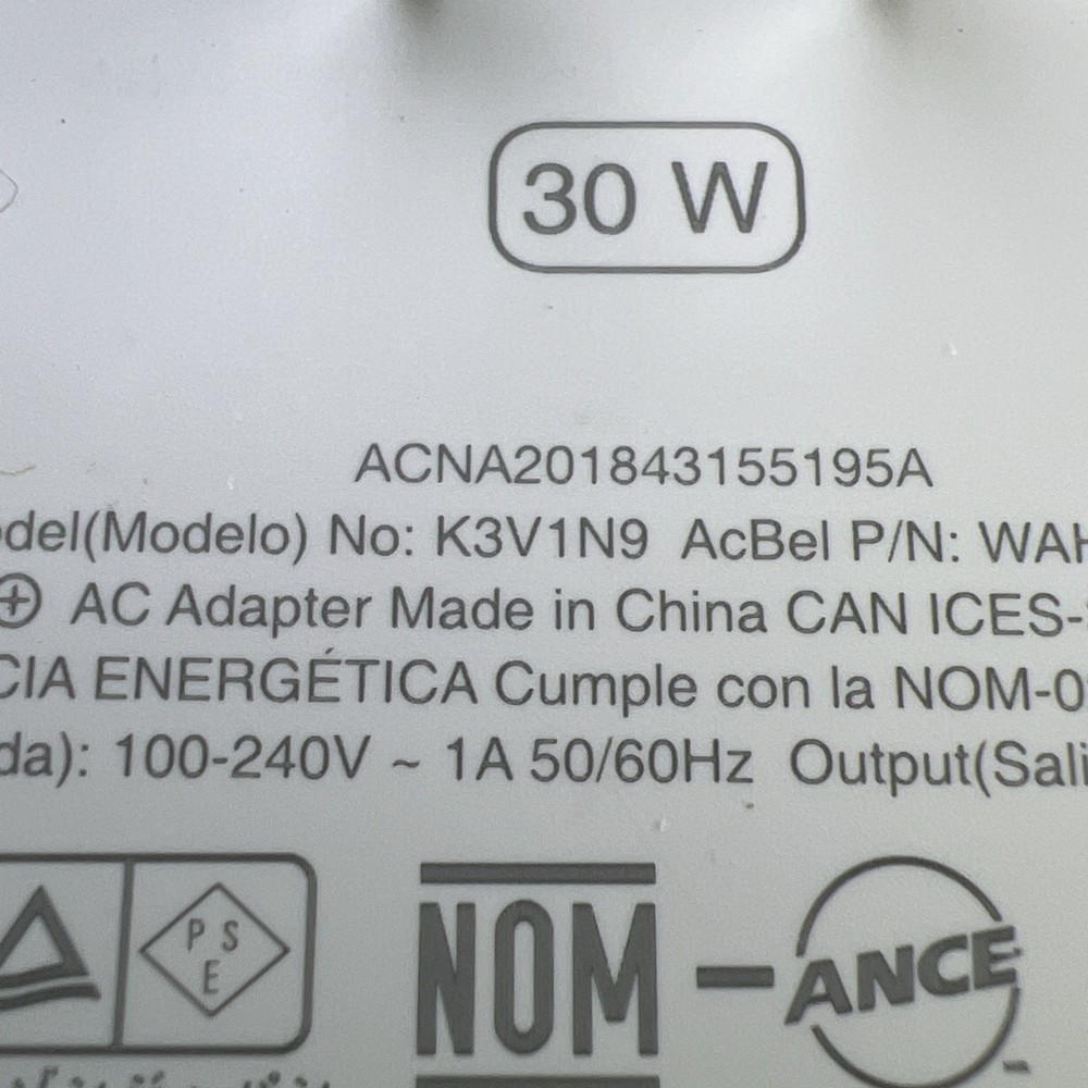 Amazon Echo Plus 2nd Generation Smart Speaker Alexa L9D29R w/AC Adapter - TESTED