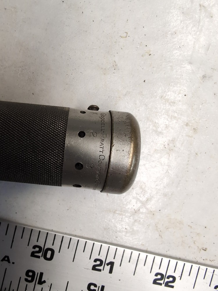 Goodell Pratt Spiral Screwdriver Drill Tool