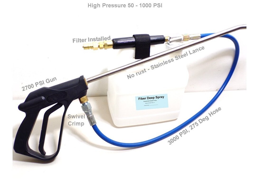 Carpet Cleaning Sprayer Stair Tool Combo