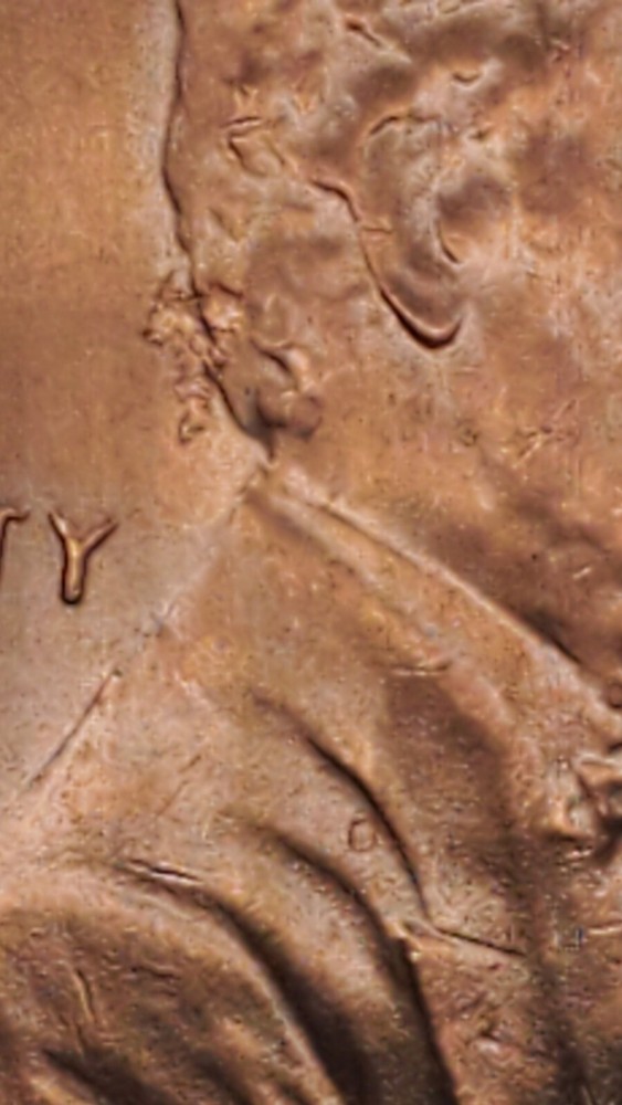 2020 Lincoln Cent Strike Through Error Obverse!